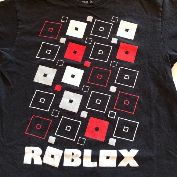 Boy's Roblox Black, Red, and White Tee - Picture 2 of 5